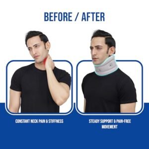 Ortho Soft Cervical Collar for Neck Pain – Medium